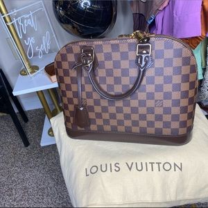 Alma PM Damier Ebene